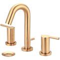 Olympia Two Handle Bathroom Widespread Faucet in PVD Brushed Gold L-7422-BG